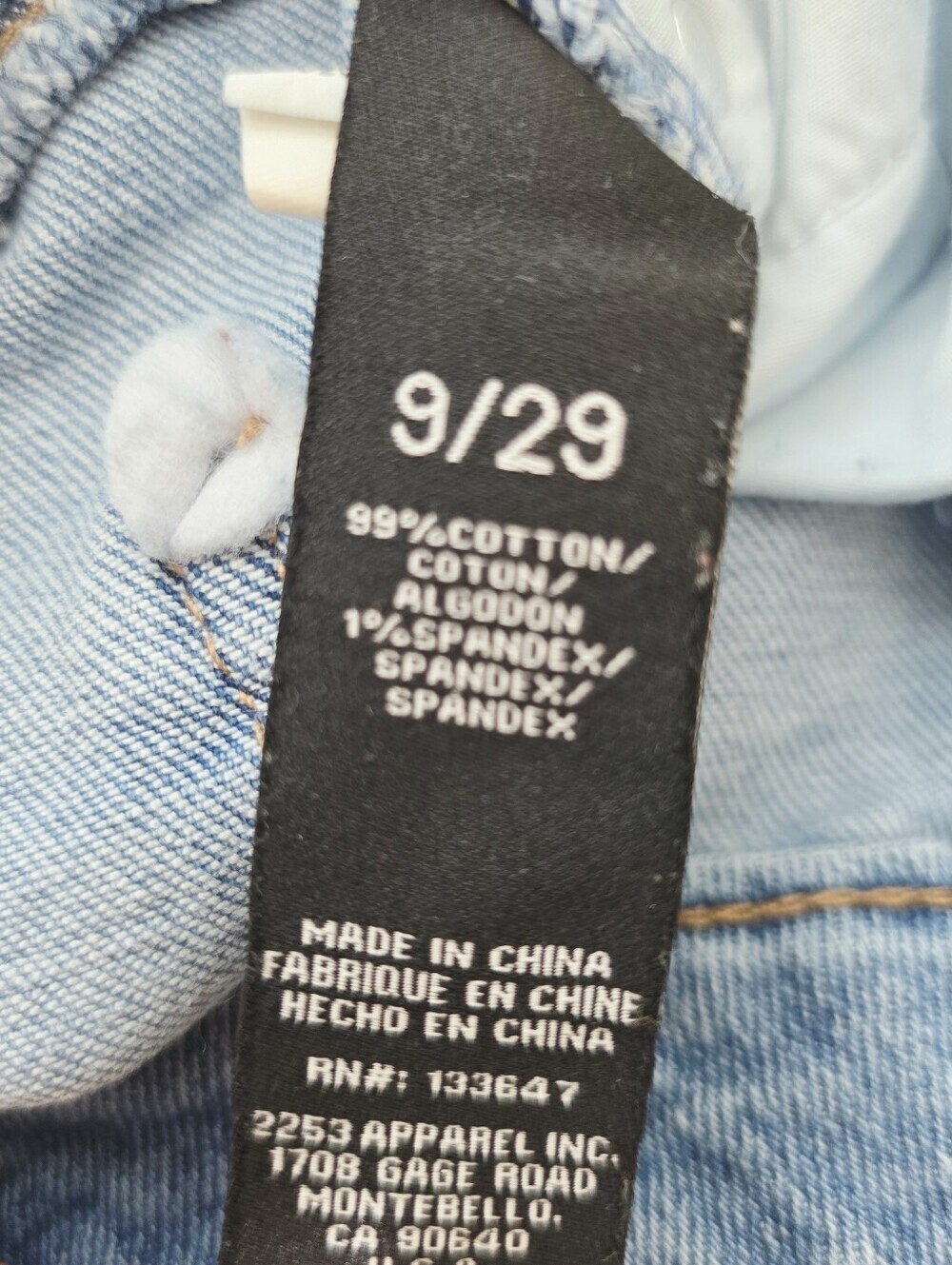 BCBGeneration Skater Straight Distressed Jeans Pants - Picture 9 of 10